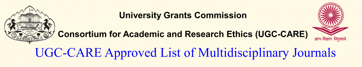 UGC-CARE Approved List of Multidisciplinary Journals