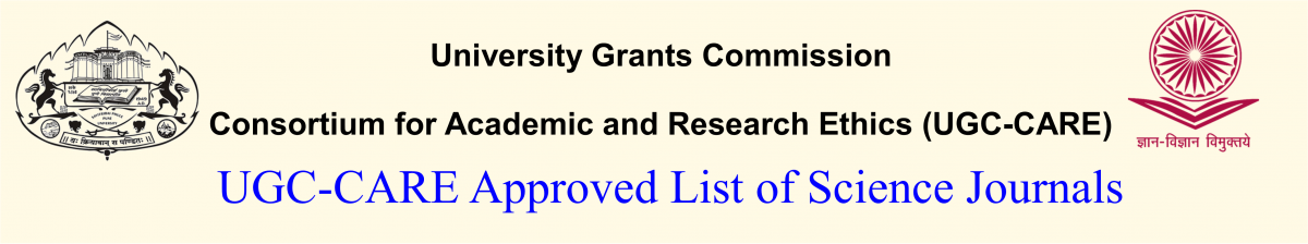 UGC CARE Approved List of Science Journals