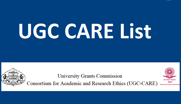 UGC Care List Updated on 2022